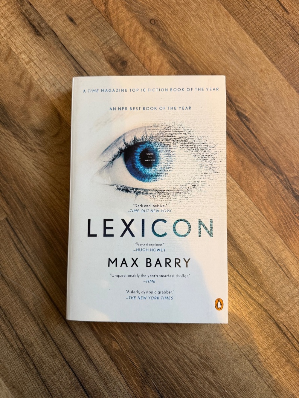 Lexicon by Max Barry